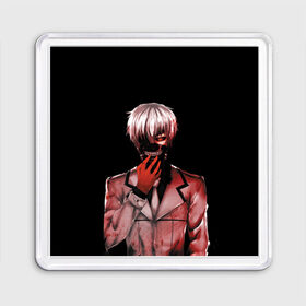 Магнит 55*55 с принтом Tokyo Ghoul , Пластик | Размер: 65*65 мм; Размер печати: 55*55 мм | anime | manga | tokyo ghoul | аниме | котаро амон | кэн канэки | манга | ризе камиширо | тока киришима | токийский гуль