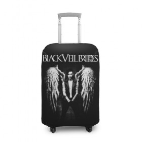 Чехол для чемодана 3D с принтом Black Veil Brides , 86% полиэфир, 14% спандекс | двустороннее нанесение принта, прорези для ручек и колес | black veil brides | heavy matal | metal | post hardcore | группы | метал | музыка | рок | хэви метал | эмо