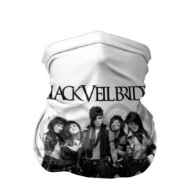 Бандана-труба 3D с принтом Black Veil Brides , 100% полиэстер, ткань с особыми свойствами — Activecool | плотность 150‒180 г/м2; хорошо тянется, но сохраняет форму | 