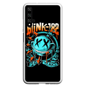 Чехол для Honor 20 с принтом Blink 182 , Силикон | Область печати: задняя сторона чехла, без боковых панелей | punk | группы | кролик | музыка | панк