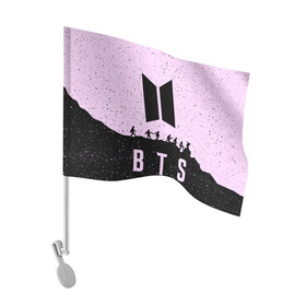 Флаг для автомобиля с принтом РЮКЗАК BTS | БТС , 100% полиэстер | Размер: 30*21 см | bangtan boys | bt21 | bts | bts army | bts stickers | j hope | jimin | jin | jungkook | k pop | rap monster | rapmon | suga | v | бтс | корея | стикеры bts