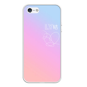 Чехол для iPhone 5/5S матовый с принтом BTS LOVE YOURSELF , Силикон | Область печати: задняя сторона чехла, без боковых панелей | bangtan boys | bt21 | bts | bts army | bts stickers | j hope | jimin | jin | jungkook | k pop | rap monster | rapmon | suga | v | бтс | корея | стикеры bts