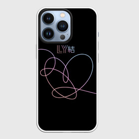 Чехол для iPhone 13 Pro с принтом BTS LOVE YOURSELF | БТС ,  |  | bangtan boys | bt21 | bts | bts army | bts stickers | j hope | jimin | jin | jungkook | k pop | rap monster | rapmon | suga | v | бтс | корея | стикеры bts