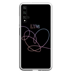 Чехол для Honor 20 с принтом BTS LOVE YOURSELF , Силикон | Область печати: задняя сторона чехла, без боковых панелей | bangtan boys | bt21 | bts | bts army | bts stickers | j hope | jimin | jin | jungkook | k pop | rap monster | rapmon | suga | v | бтс | корея | стикеры bts