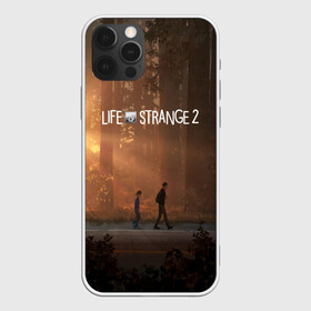 Чехол для iPhone 12 Pro с принтом Life is Strange , силикон | область печати: задняя сторона чехла, без боковых панелей | caulfield | chloe price | game | kate marsh | life | life is strange | life is strange: before the storm | max | strange | две луны | игры | кейт марш | колфилд | макс | подростки | студенты