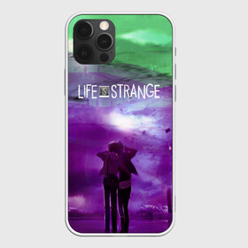 Чехол для iPhone 12 Pro с принтом Life is Strange , силикон | область печати: задняя сторона чехла, без боковых панелей | caulfield | chloe price | game | kate marsh | life | life is strange | life is strange: before the storm | max | strange | две луны | игры | кейт марш | колфилд | макс | подростки | студенты