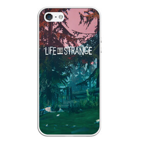 Чехол для iPhone 5/5S матовый с принтом Life IS Strange , Силикон | Область печати: задняя сторона чехла, без боковых панелей | caulfield | chloe price | game | kate marsh | life | life is strange | life is strange: before the storm | max | strange | две луны | игры | кейт марш | колфилд | макс | подростки | студенты