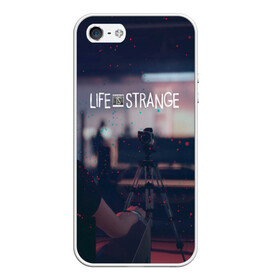 Чехол для iPhone 5/5S матовый с принтом Life is Strange , Силикон | Область печати: задняя сторона чехла, без боковых панелей | caulfield | chloe price | game | kate marsh | life | life is strange | life is strange: before the storm | max | strange | две луны | игры | кейт марш | колфилд | макс | подростки | студенты