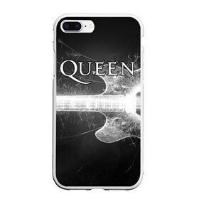 Чехол для iPhone 7Plus/8 Plus матовый с принтом Queen , Силикон | Область печати: задняя сторона чехла, без боковых панелей | queen | брайан мэи | британская | группа | джон дикон | королева | роджер тейлор | рок | фредди меркьюри