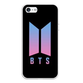 Чехол для iPhone 5/5S матовый с принтом BTS LOVE YOURSELF БТС , Силикон | Область печати: задняя сторона чехла, без боковых панелей | bangtan boys | bt21 | bts | bts army | bts stickers | j hope | jimin | jin | jungkook | k pop | rap monster | rapmon | suga | v | бтс | корея | стикеры bts