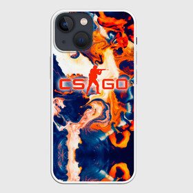 Чехол для iPhone 13 mini с принтом CS Hyper Beast ,  |  | Тематика изображения на принте: 2019 | computer game | counter strike | cs | cs go | csgo | dota | dota2 | game | howl | hyperbeast | warning | автомат | вой | го | игрок | компьютерная игра | контр страйк | контра | кс | оружие | турнир