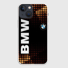 Чехол для iPhone 13 mini с принтом BMW ,  |  | bmw | авто | автомобиль | бмв | логотип | машина | надпись | текстура