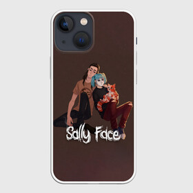 Чехол для iPhone 13 mini с принтом Sally Face ,  |  | blue | diane | face | fisher | gizmo | henry | johnson | killer | larry | sally | генри | гизмо | джонсон | диана | ларри | лицо | салли | фейс | фишер