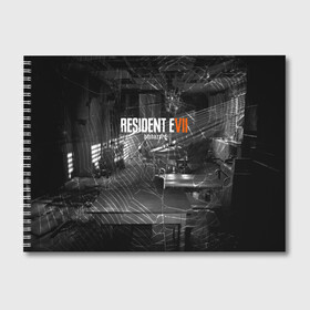 Альбом для рисования с принтом RESIDENT EVIL 7 , 100% бумага
 | матовая бумага, плотность 200 мг. | biohazard | biohazard 7 | crocodile | fang | game | hand | monster | new umbrella | resident evil | resident evil 7 | umbrella | umbrella corp | umbrella corporation | zombie