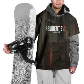 Накидка на куртку 3D с принтом Resident Evil 7 , 100% полиэстер |  | 