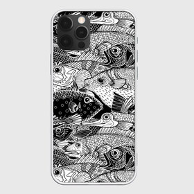 Чехол для iPhone 12 Pro Max с принтом Рыбы , Силикон |  | beautiful | best | cool | depth | fashio | fish | graphics | pattern | picture | trendy | underwater | water | world | youth | белый | вода | глубина | графика | картинка | красивый | крутой | лучший | мир | мода | модный | молодёжная | подводный | рисуно