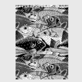 Скетчбук с принтом Рыбы , 100% бумага
 | 48 листов, плотность листов — 100 г/м2, плотность картонной обложки — 250 г/м2. Листы скреплены сверху удобной пружинной спиралью | beautiful | best | cool | depth | fashio | fish | graphics | pattern | picture | trendy | underwater | water | world | youth | белый | вода | глубина | графика | картинка | красивый | крутой | лучший | мир | мода | модный | молодёжная | подводный | рисуно