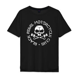 Мужская футболка хлопок Oversize с принтом Black Rebel Motorcycle Club , 100% хлопок | свободный крой, круглый ворот, “спинка” длиннее передней части | Тематика изображения на принте: black rebel motorcycle club | brmc | rock | группы | инди | музыка | рок | рок н ролл