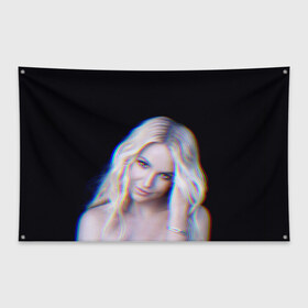 Флаг-баннер с принтом Britney Glitch , 100% полиэстер | размер 67 х 109 см, плотность ткани — 95 г/м2; по краям флага есть четыре люверса для крепления | britney | britneyspears | glitch | icon | jean | pop | princess | spears | usa | бритни | бритниспирс | глич | джин | поп | работа | спирс | сша