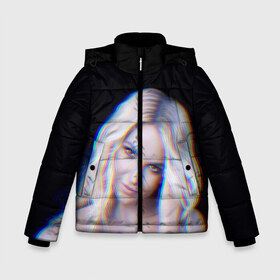 Зимняя куртка для мальчиков 3D с принтом Britney Glitch , ткань верха — 100% полиэстер; подклад — 100% полиэстер, утеплитель — 100% полиэстер | длина ниже бедра, удлиненная спинка, воротник стойка и отстегивающийся капюшон. Есть боковые карманы с листочкой на кнопках, утяжки по низу изделия и внутренний карман на молнии. 

Предусмотрены светоотражающий принт на спинке, радужный светоотражающий элемент на пуллере молнии и на резинке для утяжки | britney | britneyspears | glitch | icon | jean | pop | princess | spears | usa | бритни | бритниспирс | глич | джин | поп | работа | спирс | сша