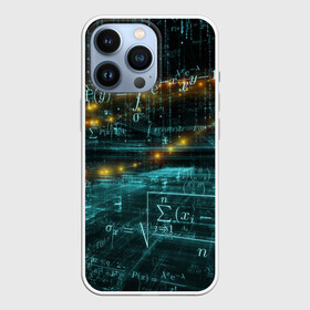 Чехол для iPhone 13 Pro с принтом Формулы в пространстве ,  |  | mathematica | алгебра | геометрия | математик | математика | наука | технарь | формула