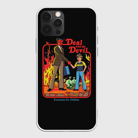 Чехол для iPhone 12 Pro Max с принтом Devil Deal , Силикон |  | 80 е | 80s | 90 е | 90s | oldschool | retro | retrowave | stranger thing | vintage | винтаж | олдскул | ретро | ретровейв | странные дела