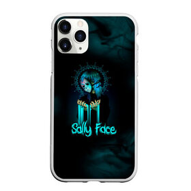 Чехол для iPhone 11 Pro Max матовый с принтом Sally Face , Силикон |  | sally face | гизмо | девид | девочка | игра | лари | ларри | мальчик | маска | мрачная | на лице | пых | с протезом | сал | сали | салли | салли фейс | фейс | фэйс | эддисон | эшли