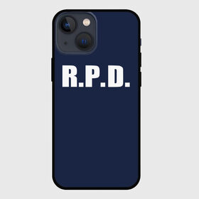 Чехол для iPhone 13 mini с принтом R.P.D. LEON S.KENNEDY ,  |  | ada wong | biohazard | game | gamer | leon | logo | mistic | raccoon city | re2 | resident evil 2 | rpd | stars | umbrella | ада вонг | амбрелла | зомби | игра | мистика | ужасы