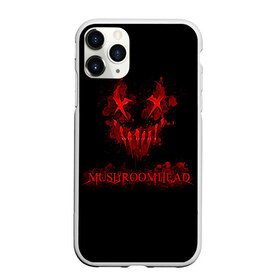 Чехол для iPhone 11 Pro матовый с принтом Mushroomhead , Силикон |  | ac dc | disturbed | linkin park | lp | metal | metallica | mushroomhead | music | pop | rap | rock | slipknot | song | метал | музыка | рок