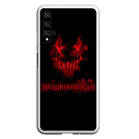 Чехол для Honor 20 с принтом Mushroomhead , Силикон | Область печати: задняя сторона чехла, без боковых панелей | ac dc | disturbed | linkin park | lp | metal | metallica | mushroomhead | music | pop | rap | rock | slipknot | song | метал | музыка | рок