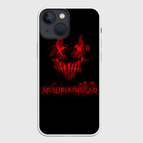 Чехол для iPhone 13 mini с принтом Mushroomhead ,  |  | ac dc | disturbed | linkin park | lp | metal | metallica | mushroomhead | music | pop | rap | rock | slipknot | song | метал | музыка | рок