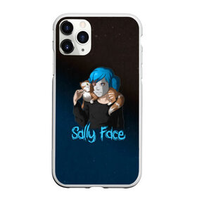 Чехол для iPhone 11 Pro Max матовый с принтом Sally Face , Силикон |  | sally face | гизмо | девид | девочка | игра | лари | ларри | мальчик | маска | мрачная | на лице | пых | с протезом | сал | сали | салли | салли фейс | фейс | фэйс | эддисон | эшли