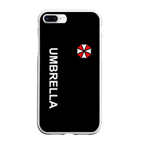 Чехол для iPhone 7Plus/8 Plus матовый с принтом UMBRELLA CORP , Силикон | Область печати: задняя сторона чехла, без боковых панелей | ada wong | biohazard | game | gamer | leon | logo | mistic | raccoon city | re2 | resident evil 2 | rpd | stars | umbrella | ада вонг | амбрелла | зомби | игра | мистика | ужасы