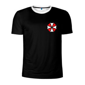 Мужская футболка 3D спортивная с принтом UMBRELLA CORP (НА СПИНЕ) , 100% полиэстер с улучшенными характеристиками | приталенный силуэт, круглая горловина, широкие плечи, сужается к линии бедра | ada wong | biohazard | game | gamer | leon | logo | mistic | raccoon city | re2 | resident evil 2 | rpd | stars | umbrella | ада вонг | амбрелла | зомби | игра | мистика | ужасы