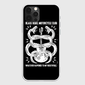 Чехол для iPhone 12 Pro Max с принтом Black Rebel Motorcycle Club , Силикон |  | black rebel motorcycle club | brmc | rock | группы | инди | музыка | рок | рок н ролл