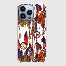 Чехол для iPhone 13 Pro с принтом Бохо ,  |  | boho | hippie | белый | бохо | бусы | винтаж | графика | индейцы | искусство | камни | картинка | крутой | ловцы | лучший | милитари | мода | модный | молодёжная | ожелелье | перья | рисунок | сафари | снов