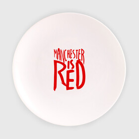 Тарелка 3D с принтом Manchester is Red , фарфор | диаметр - 210 мм
диаметр для нанесения принта - 120 мм | Тематика изображения на принте: de gea | fellaini | lukaku | manchester | manchester united | mufc | rooney | де хеа | лукаку | манчестер | манчестер юнайтед | феллайни | футбол