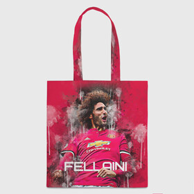 Шоппер 3D с принтом Fellaini , 100% полиэстер | Плотность: 200 г/м2; Размер: 34×35 см; Высота лямок: 30 см | Тематика изображения на принте: de gea | fellaini | lukaku | manchester | manchester united | mufc | rooney | де хеа | лукаку | манчестер | манчестер юнайтед | феллайни | футбол