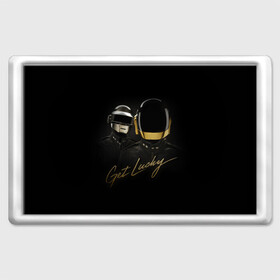 Магнит 45*70 с принтом Daft Punk , Пластик | Размер: 78*52 мм; Размер печати: 70*45 | daft punk | electronic | house | human | music | robot | дафт панк | музыка | синти поп | хаус | электроника