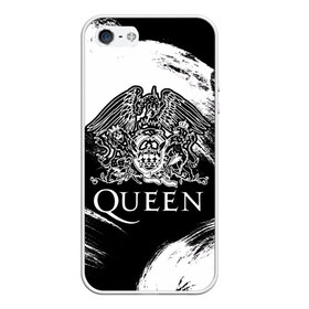 Чехол для iPhone 5/5S матовый с принтом Queen , Силикон | Область печати: задняя сторона чехла, без боковых панелей | queen | брайан мэи | британская | группа | джон дикон | королева | роджер тейлор | рок | фредди меркьюри