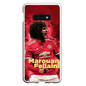 Чехол для Samsung S10E с принтом Marouane Fellaini , Силикон | Область печати: задняя сторона чехла, без боковых панелей | de gea | fellaini | lukaku | manchester | manchester united | mufc | rooney | де хеа | лукаку | манчестер | манчестер юнайтед | феллайни | футбол