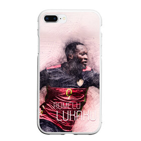 Чехол для iPhone 7Plus/8 Plus матовый с принтом Romelu Lukaku , Силикон | Область печати: задняя сторона чехла, без боковых панелей | de gea | fellaini | lukaku | manchester | manchester united | mufc | rooney | де хеа | лукаку | манчестер | манчестер юнайтед | феллайни | футбол