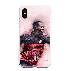 Чехол для iPhone XS Max матовый с принтом Romelu Lukaku , Силикон | Область печати: задняя сторона чехла, без боковых панелей | Тематика изображения на принте: de gea | fellaini | lukaku | manchester | manchester united | mufc | rooney | де хеа | лукаку | манчестер | манчестер юнайтед | феллайни | футбол