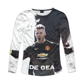 Женский лонгслив 3D с принтом De Gea , 100% полиэстер | длинные рукава, круглый вырез горловины, полуприлегающий силуэт | de gea | fellaini | lukaku | manchester | manchester united | mufc | rooney | де хеа | лукаку | манчестер | манчестер юнайтед | феллайни | футбол