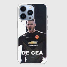 Чехол для iPhone 13 Pro с принтом De Gea ,  |  | Тематика изображения на принте: de gea | fellaini | lukaku | manchester | manchester united | mufc | rooney | де хеа | лукаку | манчестер | манчестер юнайтед | феллайни | футбол