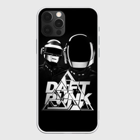Чехол для iPhone 12 Pro Max с принтом Daft Punk , Силикон |  | daft punk | electronic | house | human | music | robot | дафт панк | музыка | синти поп | хаус | электроника