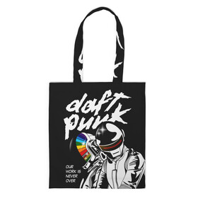 Шоппер 3D с принтом Daft Punk , 100% полиэстер | Плотность: 200 г/м2; Размер: 34×35 см; Высота лямок: 30 см | daft punk | electronic | house | human | music | robot | дафт панк | музыка | синти поп | хаус | электроника