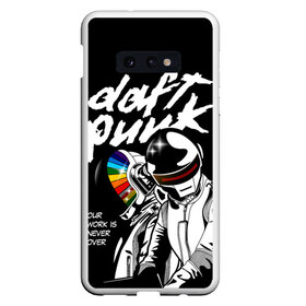 Чехол для Samsung S10E с принтом Daft Punk , Силикон | Область печати: задняя сторона чехла, без боковых панелей | daft punk | electronic | house | human | music | robot | дафт панк | музыка | синти поп | хаус | электроника