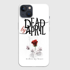 Чехол для iPhone 13 с принтом Dead by April ,  |  | Тематика изображения на принте: dead by april | metal | rock | группы | метал | музыка | рок