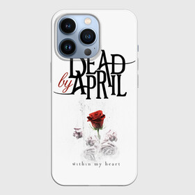 Чехол для iPhone 13 Pro с принтом Dead by April ,  |  | Тематика изображения на принте: dead by april | metal | rock | группы | метал | музыка | рок